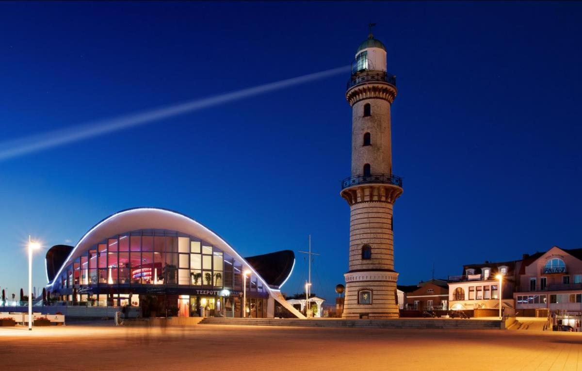 Апартаменты Sonnendeck, Direkt Am Leuchtturm Росток Экстерьер фото