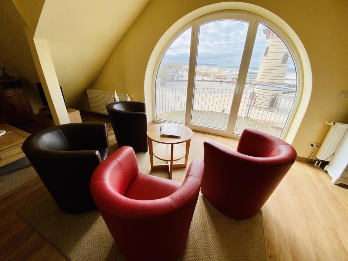 Апартаменты Sonnendeck, Direkt Am Leuchtturm Росток Экстерьер фото